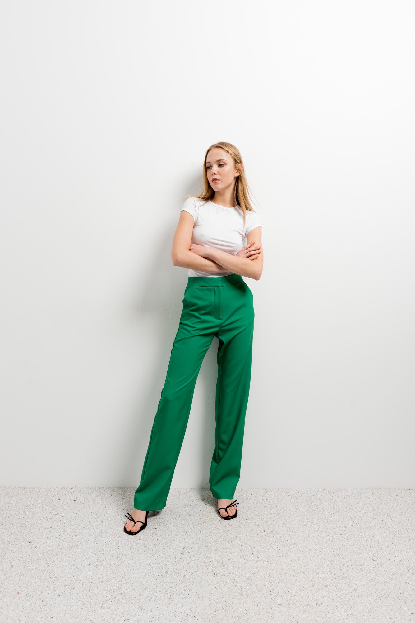 PANTALON RECTO VICTORIA VERDE